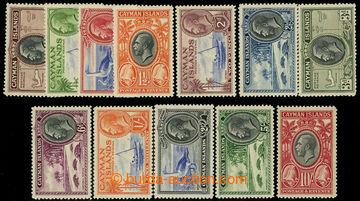 226563 - 1935 SG.96-107, George VI. motives 1/4P-10Sh; VF, c.v.. £20