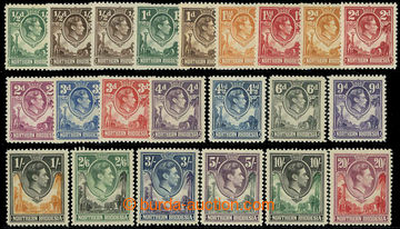 226595 - 1938 SG.25-45, George VI. 1/2P-20Sh; very fine, c.v.. £250