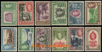 226613 - 1838 SG.150-161, George VI. - Motives 1C-5$; very fine, c.v.
