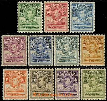 226617 - 1938 SG.18-28, George VI. 1/2P-10Sh; very fine, c.v.. £130
