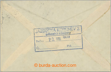 226970 - 1939 JEZDECKÁ KORÚHEV 2/ GULOMETNÁ ESKADRONA, modré úř