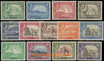 227111 - 1939-1948 SG.16-27, George VI. Landscape ½A - 10R; complete