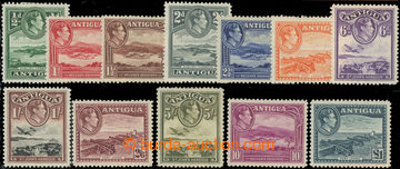 227114 - 1938-1951 SG.98-109, George VI. Motives ½P - £1; complete 