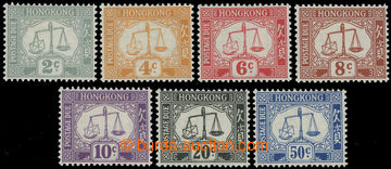 227209 - 1938-1963 SG.D16-D12, Doplatní 2C - 50C; kompletní série,