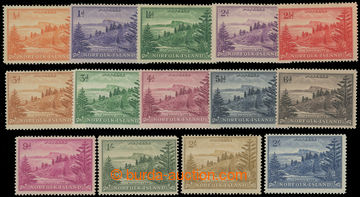 227265 - 1947 SG.1-12a, Zátoka ½P - 2Sh; complete the first issue