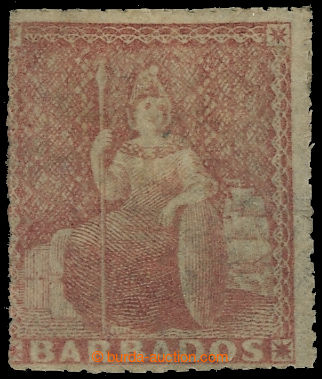 227631 - 1861-1870 SG.25, Britannia (4P) dull rose; very fine piece w