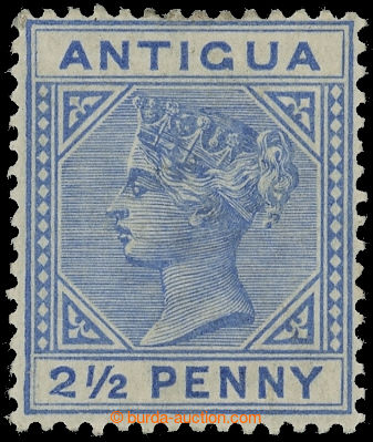 227642 - 1884 SG.27a, Victoria 2½ P ultramarine, very fine piece wit