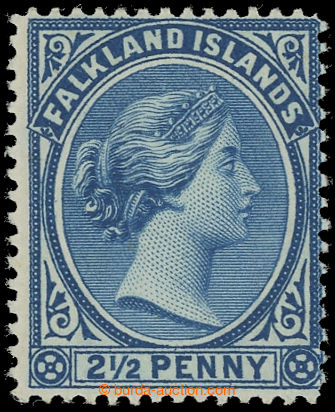 227661 - 1891-1902 SG.29, Victoria 2½P Prussian Blue; very fine, c.v