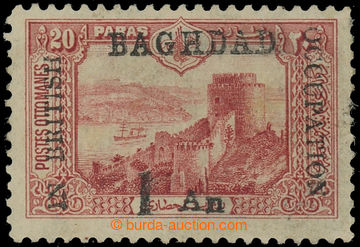 227676 - 1917 BAGHDAD - britská okupace SG.5; turecká Hrad 20pa če