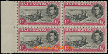 227683 - 1938 SG.40eb, Jiří VI. Přístav 1½ P černá / karmínov