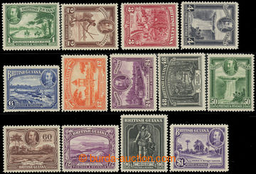 227766 - 1934 SG.288-300, George V. motives 1C-1$; very fine and comp