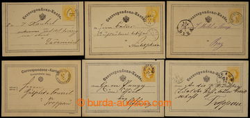 227834 - 1870-1875 Ferch.1, žluťásek 2Kr, I. vydání 1869, sestav