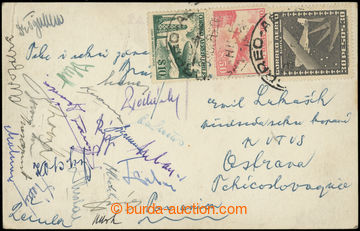 227849 - 1962 FOTBAL / MS 1962 V CHILE / pohlednice zaslaná z Chile 
