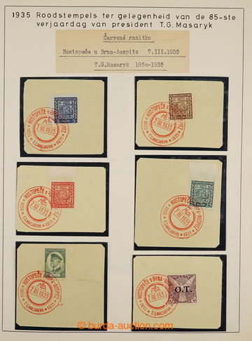 228007 - 1935-1939 [COLLECTIONS]  COMMEMORATIVE POSTMARKS / collectio