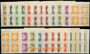 228112 - 1939 Pof.SL1-SL12, the first issue., complete line L and P u