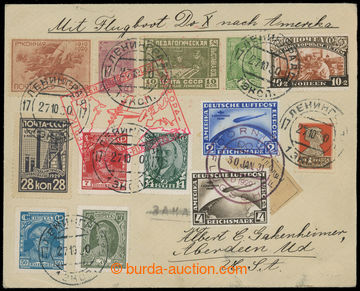 228189 - 1930-1931 DORNIER DO X / dopis s atraktivní smíšenou fran