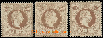 228211 - 1867 Ferch.41 II, FJ I. 50Kr jemný tisk, zoubkování 12, 1