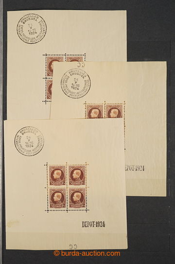 228270 - 1930-2000 [COLLECTIONS]  ACCUMULATION / MINIATURE SHEETS / a