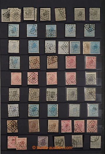 228273 - 1865-1939 [COLLECTIONS]  ACCUMULATION / of used stamps in fu
