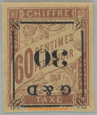 228282 - 1903 Mi.13K, Yvert.13b, doplatní Chiffre Taxe 60C s PŘEVR�