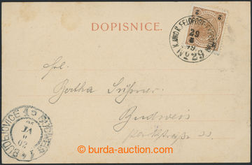 228346 - 1899 K.u.K.. FELDPOST-EXPOSITUR No. 29 / postcard Mnichovo H