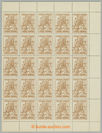 228377 - 1954 TRAINING STAMPS - POSTAGE STAMPS / Pof.2A, 20h light br