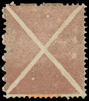 228730 - 1858 ANK.14I AK - St. Andrew's cross brown; very fine with o