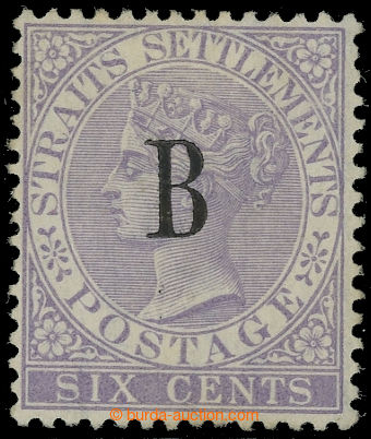 228958 - 1882 BANGKOK - Britská pošta SG.5, Viktoria 6C Straits Set