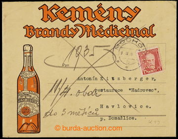 229091 - 1935 Maxa K19, identification commercial envelope with 1x T.