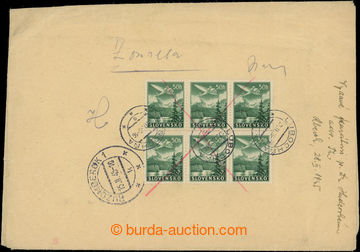 229293 - 1945 court letter to Švošova, CDS RUŽOMBEROK 1/ 15.II.45,
