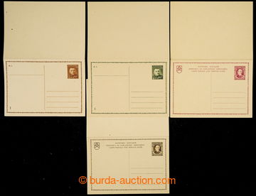 229296 - 1939-1942 CDV1 - 12, selection of Un PC incl. picture CDV Br
