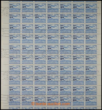 229328 - 1949 COUNTER SHEET / Pof.L30, Overprint issue provisional 12