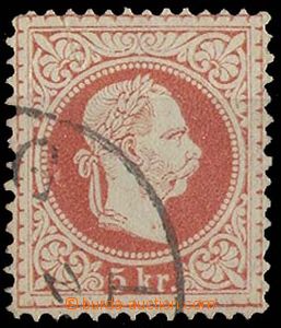 22937 - 1867 VI.emise, Mi.37II, 5Kr zoubkování LZ 13:12. Drobné n