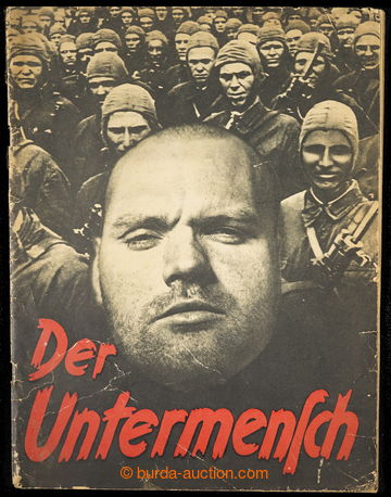 229390 - 1942 NĚMECKO / Der Untermensch - originál propagandistick
