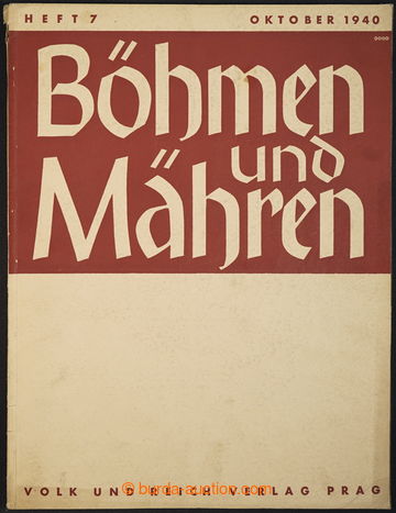 229394 - 1940-1942 Bohemia and Moravia, picture propagandistic Bohemi