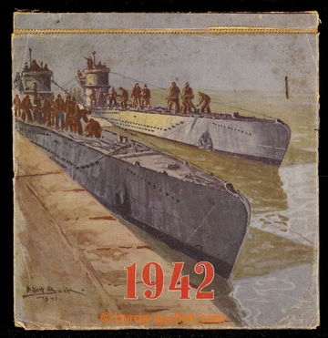 229482 - 1942 GERMANY / Deutschen (German) Marine kalender für 1942,