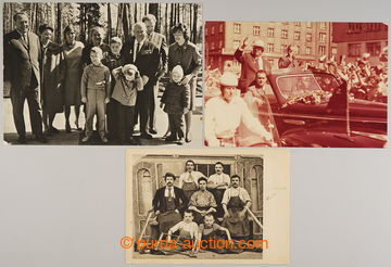 229493 - 1950-1964 sestava 3 propagandistických pohlednic, K. Gottwa