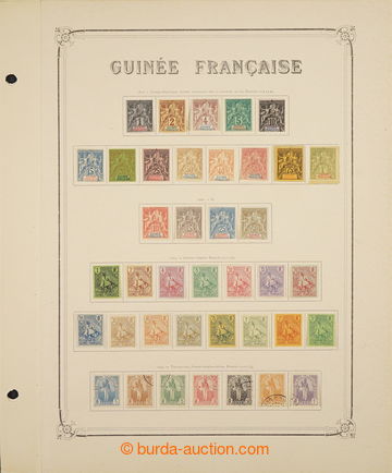 229496 - 1892-1908 [SBÍRKY]  sbírka na dvou listech, od emise Alego