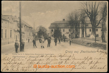 229572 - 1900 NOVÝ JIČÍN - Oberthor Strasse, jednozáběrová, uli