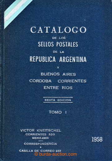 229610 - 1958 ARGENTINA / CATALOGO DE LOS SELLOS POSTALES DE LA REPUB