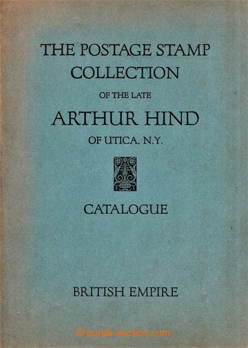 229621 - 1934 THE POSTAGE STAMPS COLLECTION OF THE LATE ARTHUR HIND O