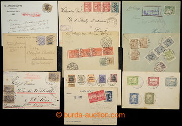 229660 - 1918-1946 10 entires, from that 4x Reg, 1x Ex, 4 entires wit