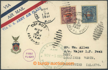 229723 - 1931 I. FLIGHT / (service by American army) 6.NOV 1931 from 