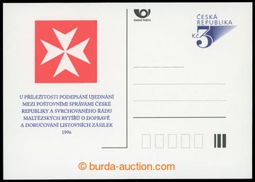 229814 - 1996 CDV18, Řád maltézských rytířů, přítisk PP B54 