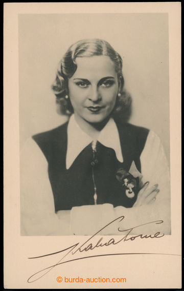 229957 - 1935 KABÁTOVÁ Zita (1913-2012), česká herečka, portrét