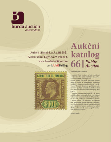230038 - 2021 BURDA AUCTION s.r.o., catalogue dvoudenní Aukce 66, co