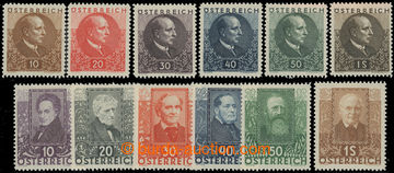 230342 - 1930-1931 ANK.512-517, 524-529, Miklas a Spisovatelé; dvě 