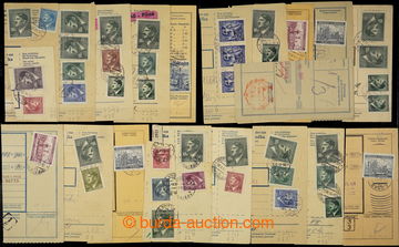 230458 - 1941-1944 [SBÍRKY]  sestava 43ks ústřižků poštovních 