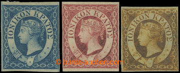 230526 - 1859 BRITSKÁ OKUPACE / SG.1-3, Viktorie (P. Bacon) ½P-2P; 