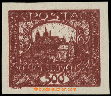 230543 -  Pof.25 IIs production flaw, 500h brown, double impression; 